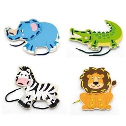 Set de joc Viga Toys Wild Animals 51326 (Multicolor)