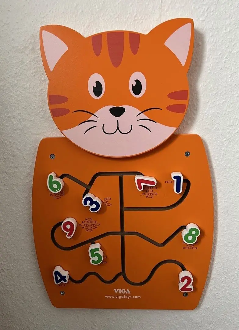 Tabla de dezvoltare Viga Toys Cat (Orange) - 2