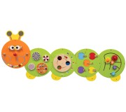 Tabla de dezvoltare de perete Viga Toys Caterpillar 44557 (Multicolor)