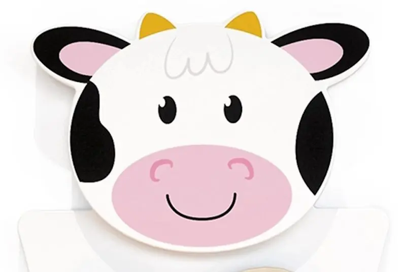 Tabla de dezvoltare Viga Toys Cow (White) - 3