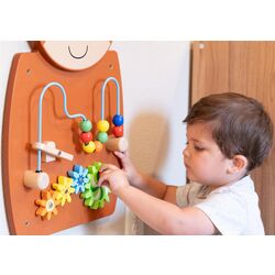 Tabla de dezvoltare de perete Viga Toys Horse (Brown) Thumb