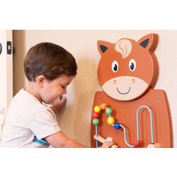 Tabla de dezvoltare de perete Viga Toys Horse (Brown) Thumb