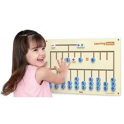 Tabla de dezvoltare de perete Viga Toys Learning Maths (Wood) Thumb