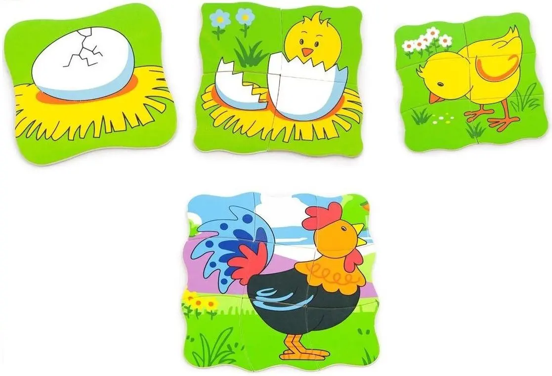 Puzzle Viga Toys Grow-up Puzzle 50113