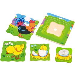 Puzzle Viga Toys Grow-up Puzzle 50113