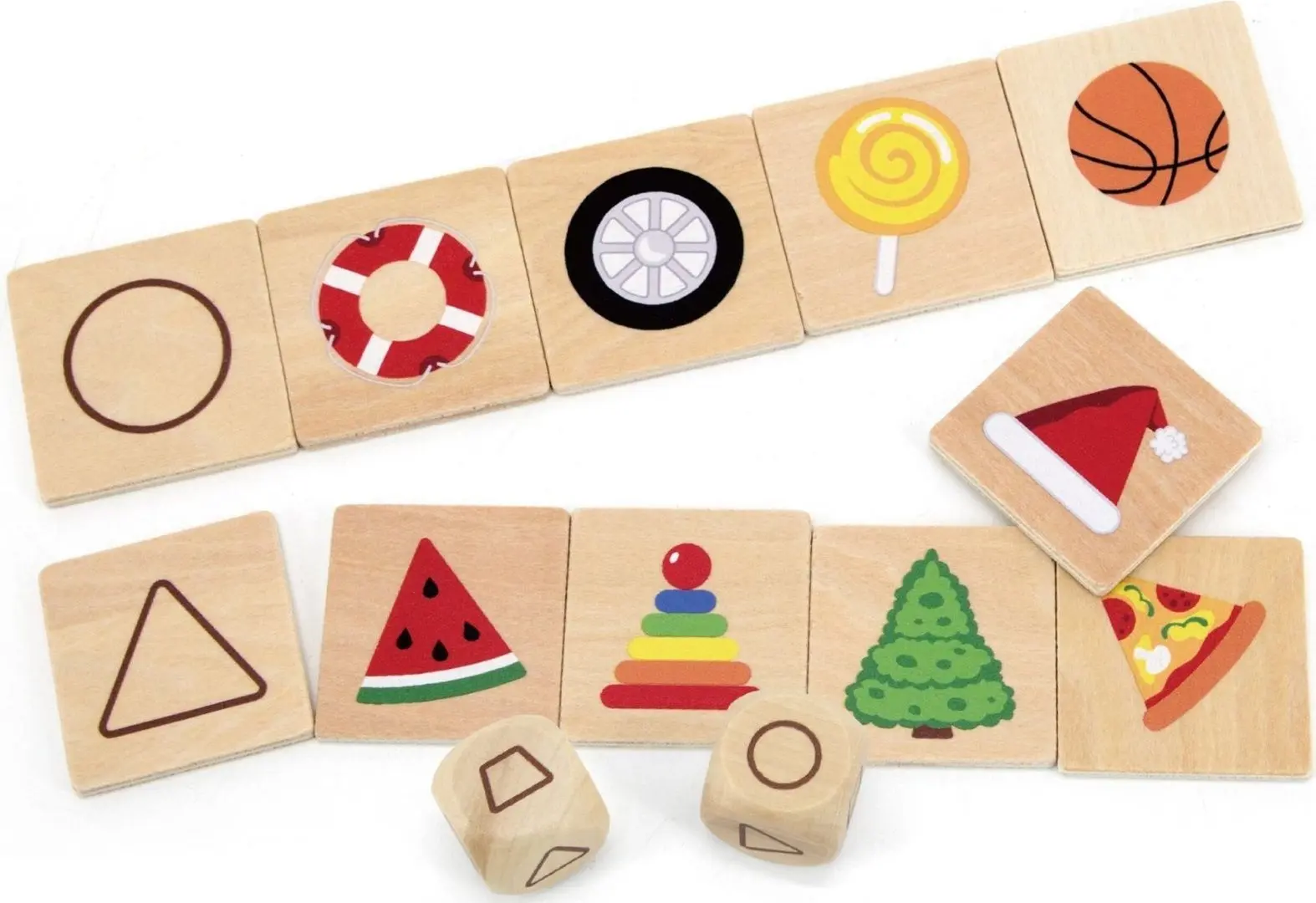 Joc educativ Viga Toys Learning Shapes Puzzle 44506