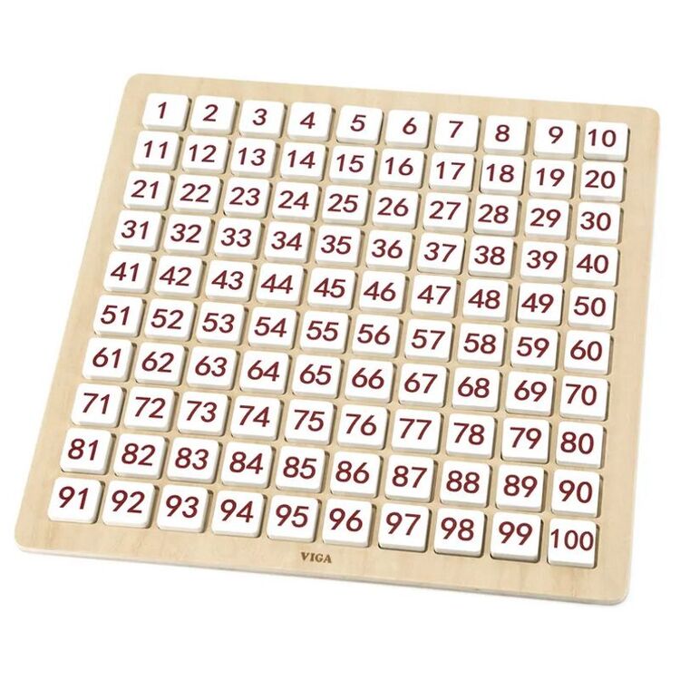 Набор цифр и букв Viga Toys Mathematics and Alphabet (Wood)