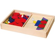 Joc educativ Viga Toys Pattern Board Block 50029