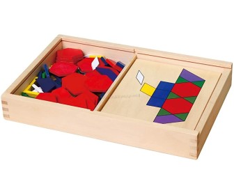 Joc educativ Viga Toys Pattern Board Block 50029