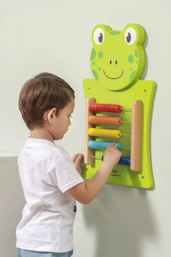 Счеты Viga Toys Frog 50679 (Green) - 2