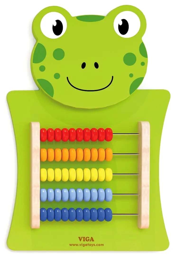 Счеты Viga Toys Frog 50679 (Green)