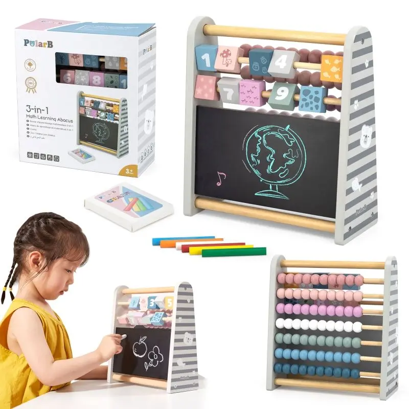 Счеты Viga Toys Math Learning Abacus 44086 (Multicolor) - 7