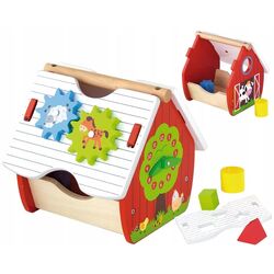 Casuta de dezvoltare Viga Toys Activity Farm 50533 Thumb