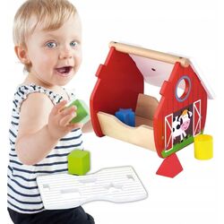 Casuta de dezvoltare Viga Toys Activity Farm 50533 Thumb