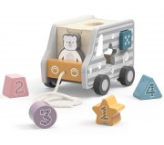 Sorter Viga Toys Truck Polar 44041 (Gray)