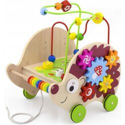 Jucarie de dezvoltare - jucarie de tras Viga Pull-along Activity Hedgehog 50012 Thumb