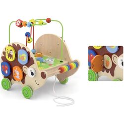 Jucarie de dezvoltare - jucarie de tras Viga Pull-along Activity Hedgehog 50012 Thumb