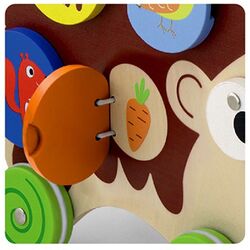 Jucarie de dezvoltare - jucarie de tras Viga Pull-along Activity Hedgehog 50012 Thumb