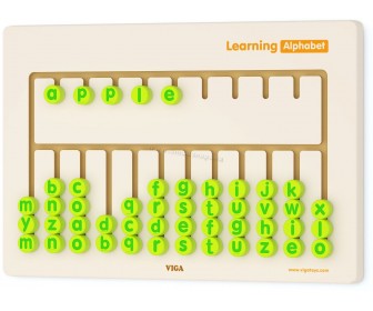 Tabla de dezvoltare de perete Viga Learning Alphabet 50674