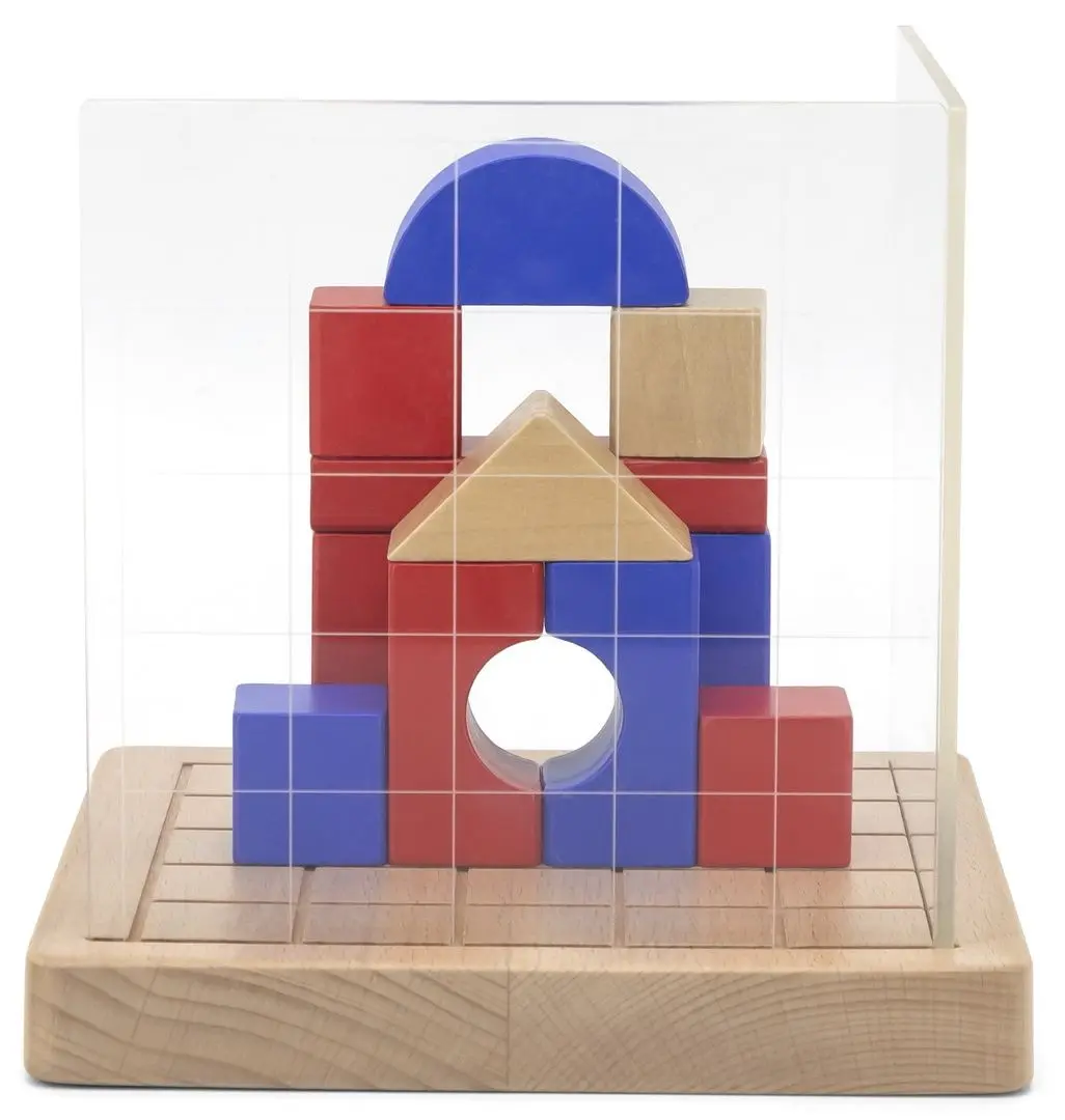 Constructor Viga 3D Block Building Game 44659 (Multicolor)