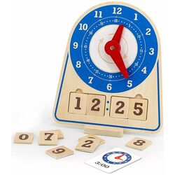 Бизиборд Viga Learning Clock 44547