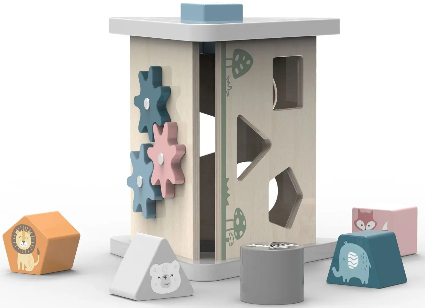 Sorter Viga Shape Sorter Gear Play 44007