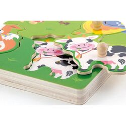 Puzzle Viga Sound Puzzle-Farm Animals 51273 Thumb