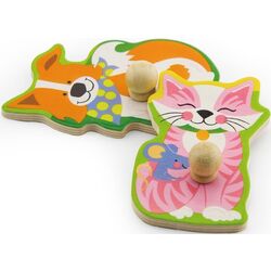 Puzzle Viga Sound Puzzle-Farm Animals 51273 Thumb