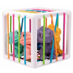 Кубик сенсорный Woopie Dinosaurs 44329 (Multicolored)