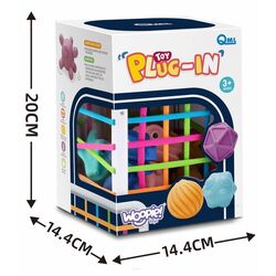 Кубик сенсорный Woopie Dinosaurs 44329 (Multicolored) Thumb