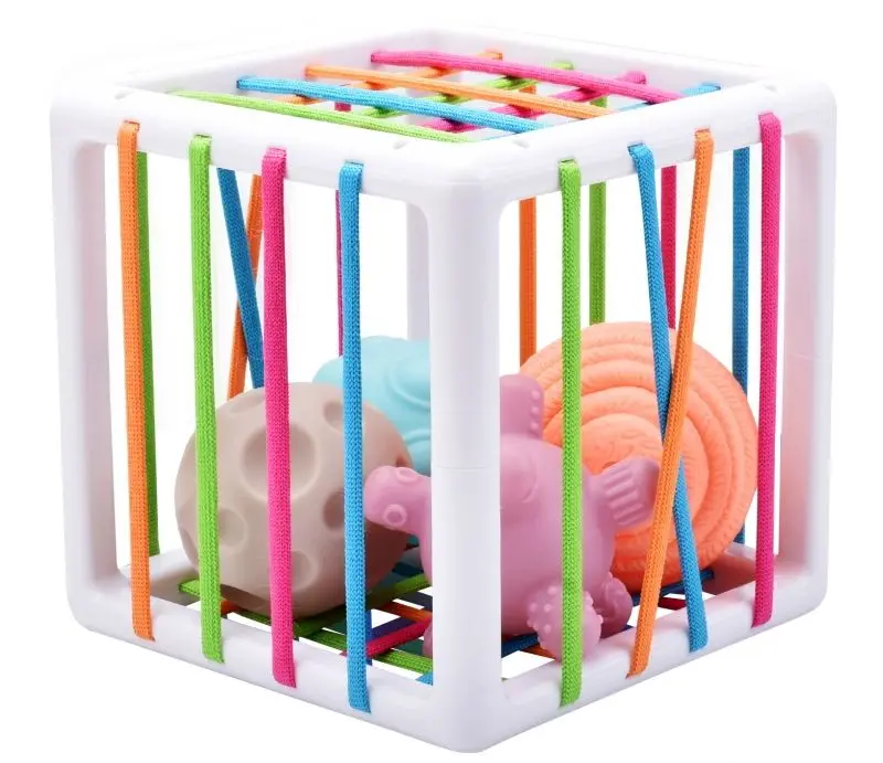 Куб сенсорный Woopie Shapes 44336 (Multicolored)