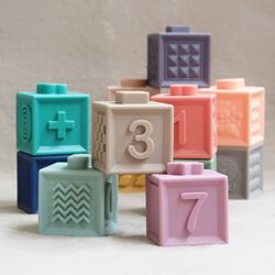 Набор кубиков и пирамиды Woopie 45845 (Multicolor) Thumb