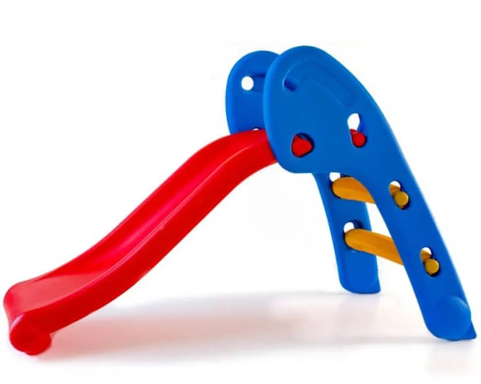 Tobogan pentru copii BabyGo Happy (Red/Blue)