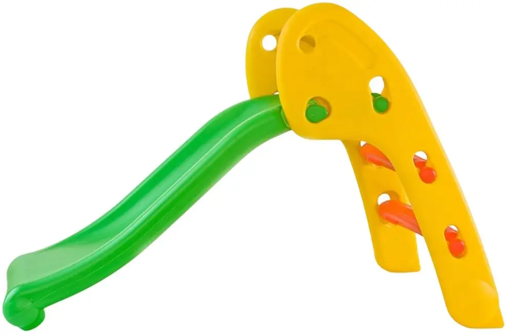 Tobogan pentru copii BabyGo Happy (Yellow/Green)