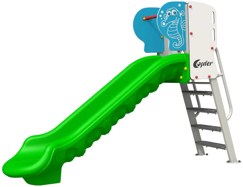 Tobogan pentru copii Copfer PTP 085-04 (Green/Blue)