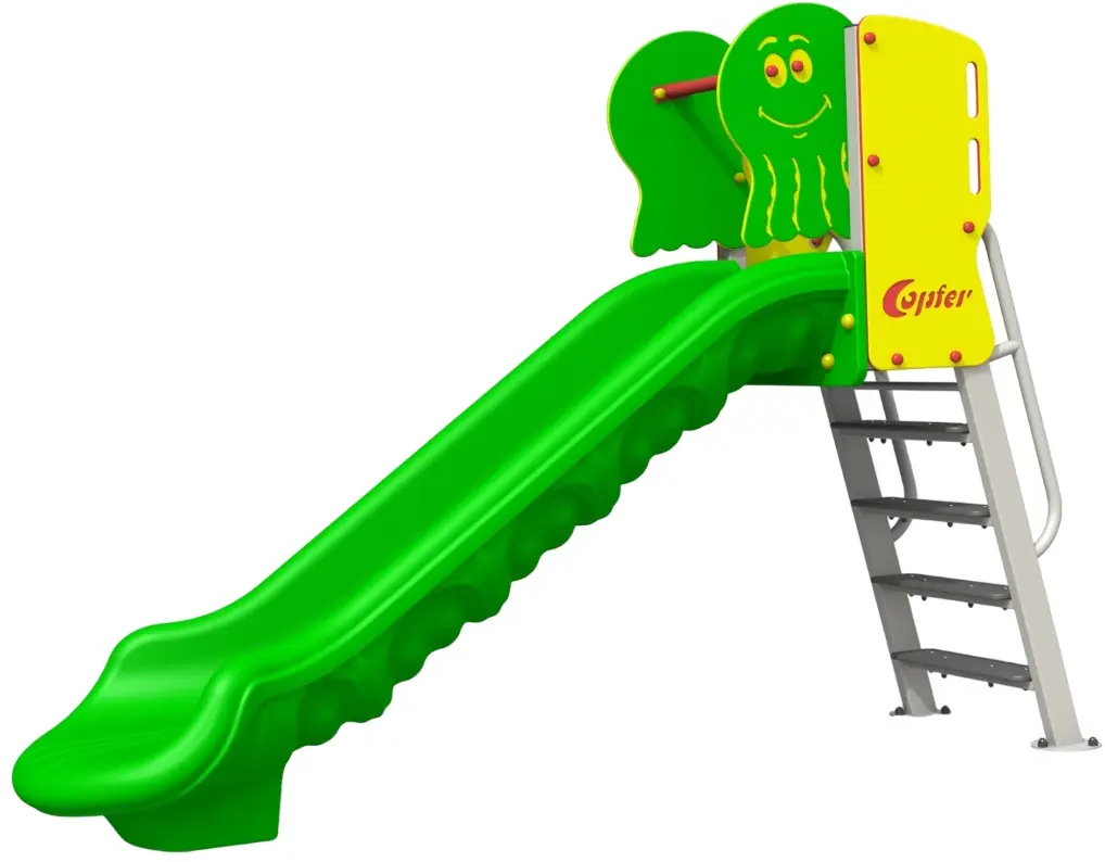 Детская горка Copfer PTP 085-05 (Green/Yellow)