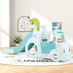 Tobogan 3in1 Costway TS10149BL (Blue) Thumb