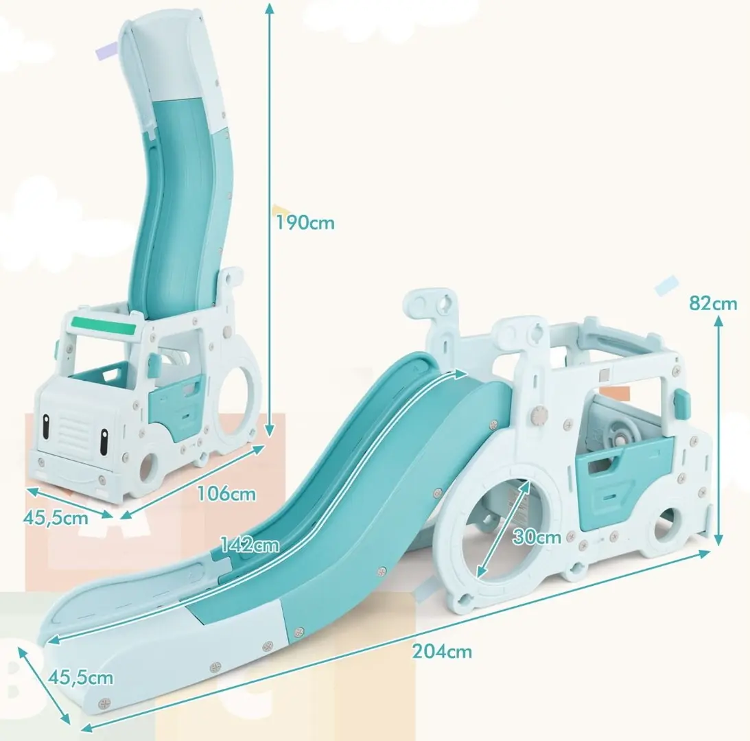 Tobogan 3in1 Costway TS10149BL (Blue)