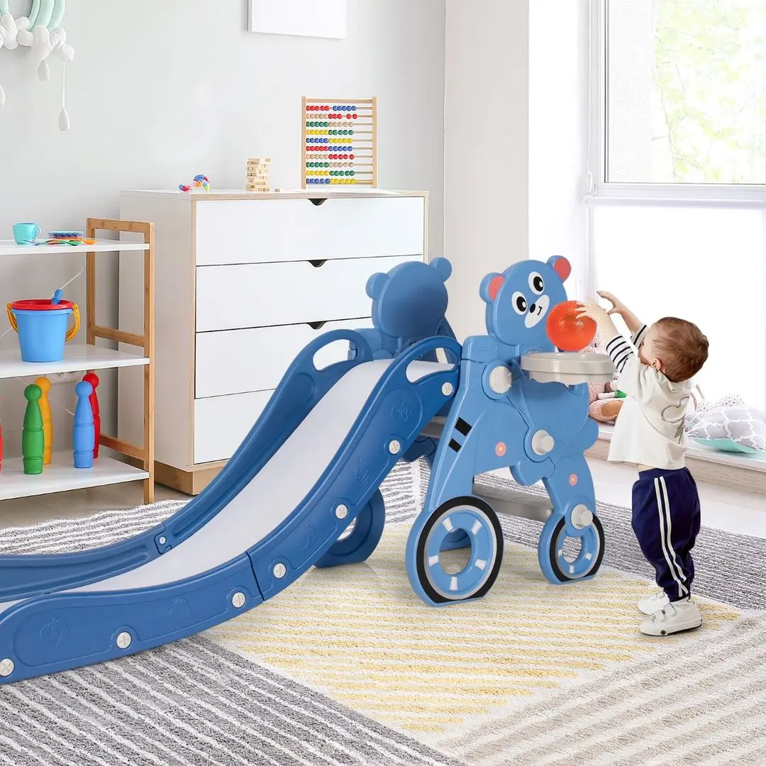 Детская горка Costway TS10006BL (Blue) - 6
