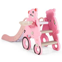 Детская горка Costway TS10006PI (Pink) Thumb