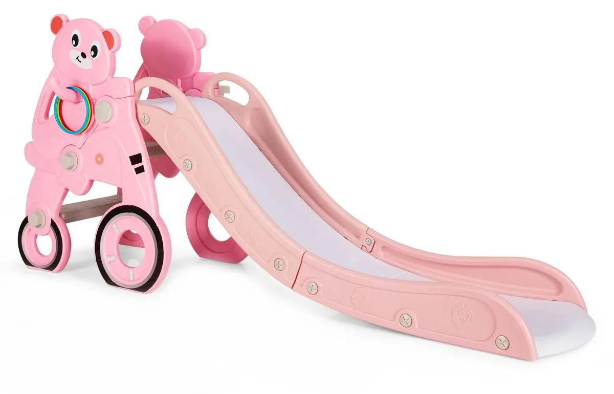 Детская горка Costway TS10006PI (Pink)