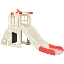 Tobogan pentru copii Costway TS10024PI (White/Pink)
