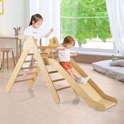 Детская горка Costway TS10051NA (Wood) Thumb