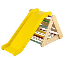 Детская горка Costway TS10052CL (Wood/Yellow)
