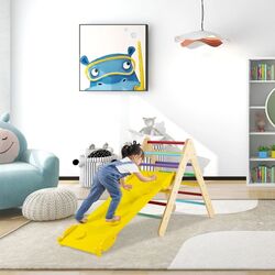 Детская горка Costway TS10053CL (Yellow/Wood) Thumb