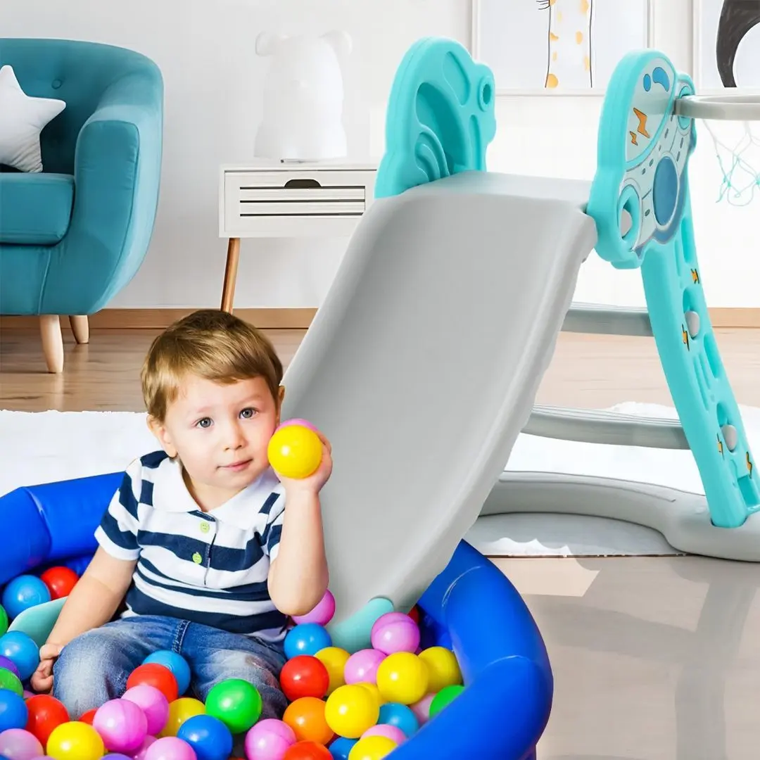 Детская горка Costway TS10104BL (Blue) - 4