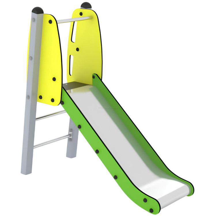 Детская горка SMYard 001 (Green/Yellow)