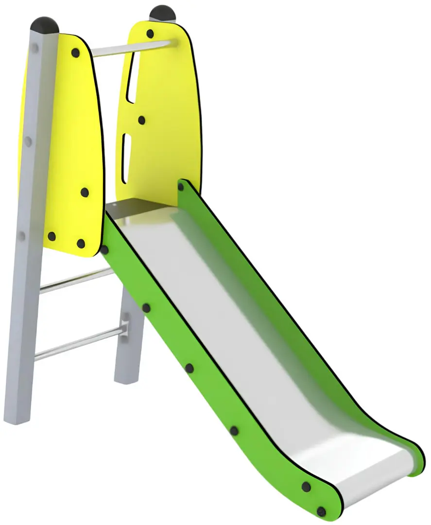 Tobogan pentru copii DastimArt 001 (Green/Yellow)
