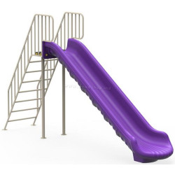 Tobogan pentru copii DastimArt 008 (Purple/Silver)