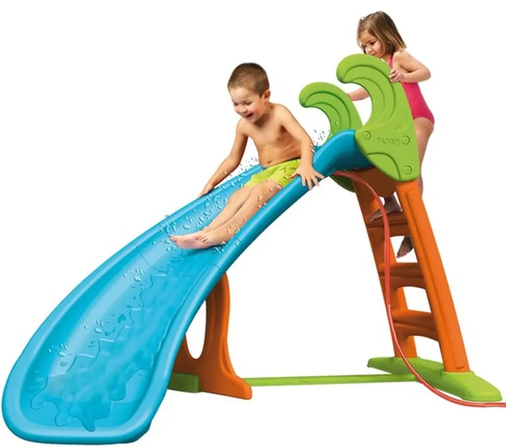 Детская горка Feber Curve Water (Blue/Green/Orange) - 2